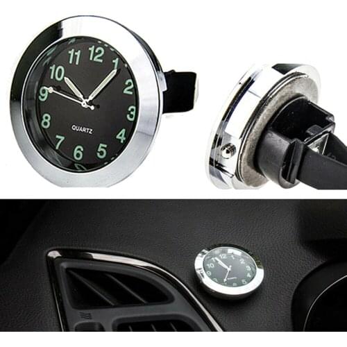 Luminous Auto air outlet Watch Car styling for Car Gauge Clock Mini Auto Air Vent Quartz Clock with clip