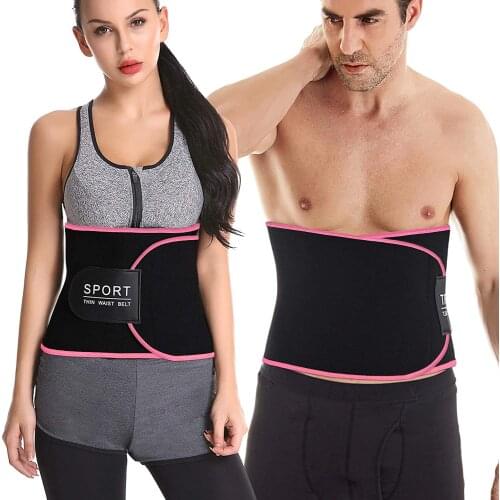 Waist Trimmer for Women and Men - Neoprene Waist Trainer Slimming Belt for Weight Loss