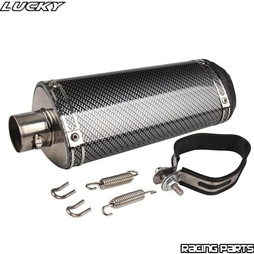 Motorcycle Universal Exhausts Muffler For 125 140 150 160 190 175 250cc ATV Quad Scooter Motorcycle Silencer tail pipe refitting