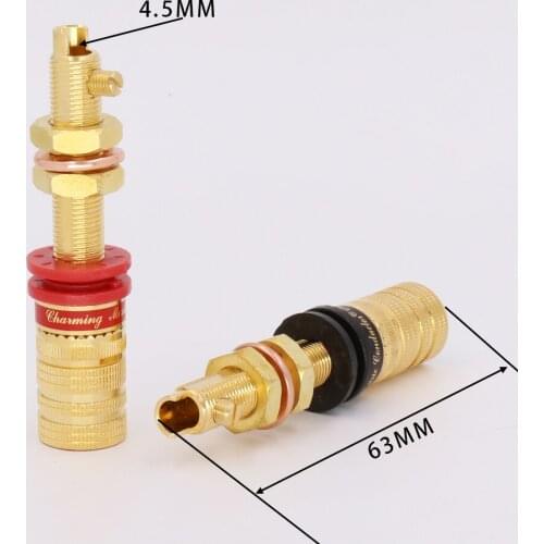 High End Performance long Binding posts ,838-L speaker terminal connector