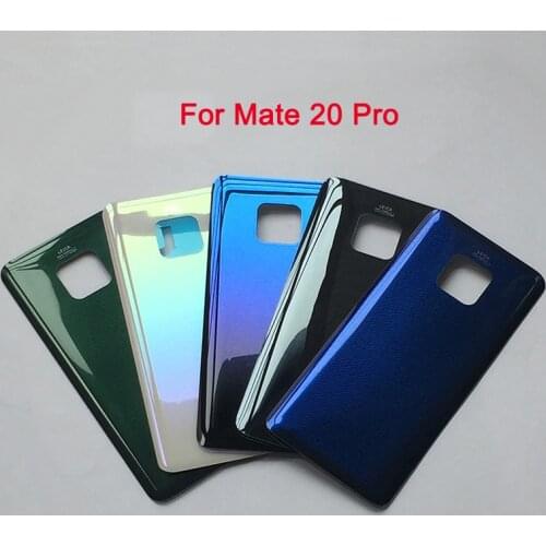 Back Battery Cover For Huawei Mate 20 Pro Rear Door Housing Case with Adhesive For Mate20 Pro Mate 20 Glass Back Cover