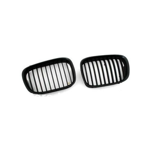 Replacement Euro Style Matte Black Front Grille For BMW E39 pre-facelift 5 Series