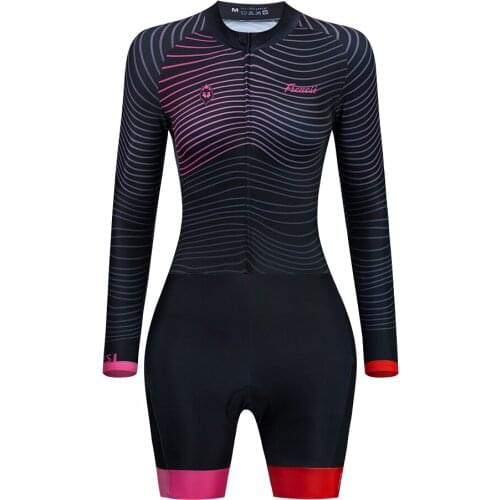 2021 Frenesi Women‘s Triathlon Suit Clothes Cycling Skinsuits Body Maillot Ropa Ciclismo Jumpsuit Kits Summer Little Monkey