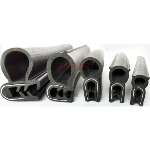 1 Meter Rubber Edge Guard Noise insulation Car Door Seal Strip Sound Insulation Weatherstrip