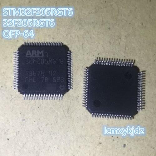 1Pcs/Lot , STM32F205RGT6 32F205RGT6 QFP-64 , New Original Product , fast delivery
