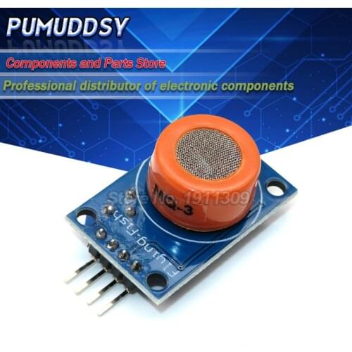 1PCS MQ3 Alcohol Ethanol Sensor Breath Gas Ethanol Detection MQ-3