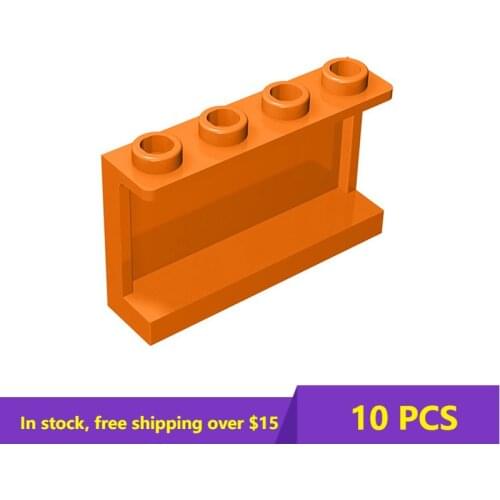 10PCS MOC 14718 1x4x2 Wall Board Creative Building Block Model Kids DIY High-Tech Brick Parts Toy Birthday Best Gifts For Child