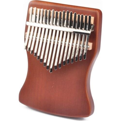 17 Keys Kalimba Thumb Piano Finger Sanza Mbira High-Quality Pine Wood Body Keyboard Musical Instrument for Kids Beginner Gift