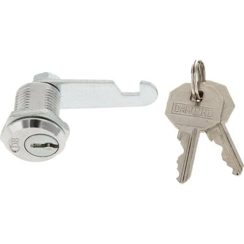20mm Lock Door Cabinet Locker Mailbox Drawer W/ Eccentric Key Cylinder