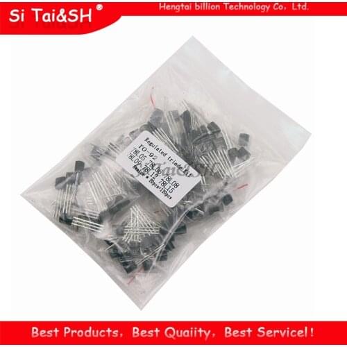 20pcs*6values=120pcs 78L05 78L06 78L08 78L09 78L12 78L15 Transistor package Assorted Kit new and
