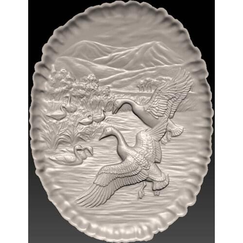 3d STL Model for CNC Ducks (ES)