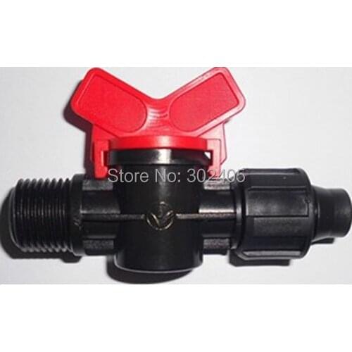 5pcs/pack).16X1/2'' shut off valve for irrigation,free shipping