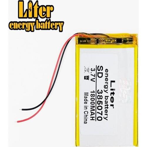 Lipo battery SD384969 SD385070 1800mAh