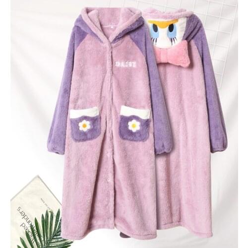 Женские халаты с капюшоном ASPYG China At AliExpress