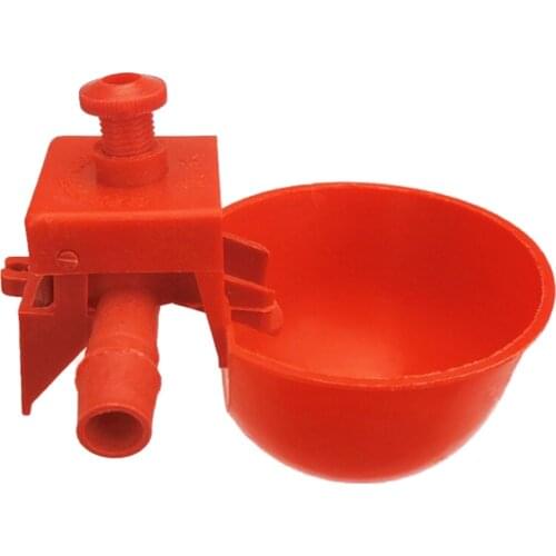 10 Pcs Automatic Chicken Waterer Poultry Watering Cups Drinkers Drinking Bowl