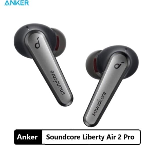 Anker Soundcore Liberty Air 2 Pro True Wireless Earbuds, Targeted Active Noise Cancelling, PureNote Technology, 6 Mics for Calls