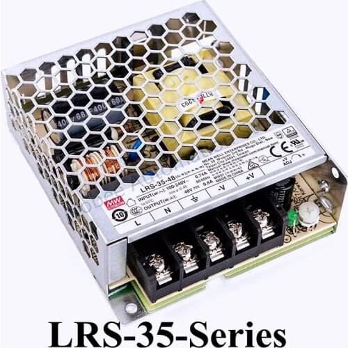 MEAN WELL LRS-35 Series 35W 5V 12V 15V 24V 36V 48V Single output Switching Power Supply MEANWELL AC/DC 35W Single Output