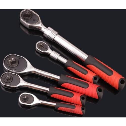 Round Head Quick Release Ratchet Wrench Dafei Zhongfei Xiaofei Labor-saving Wrench Auto Repair Tool Quick Wrench