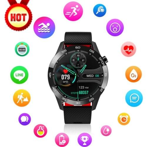 F22L Smart Watch Men Body Temperature Breath Training Function Heart Rate Monitor Fitness Tracker Smartwatch For Android Ios