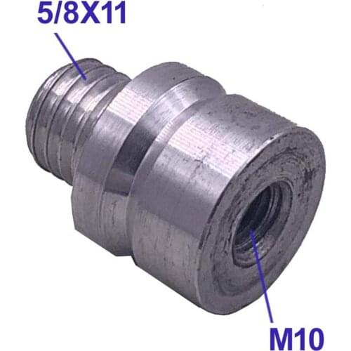 Metal Adapter ( 5/8x11 male thread to M10 female thread ) for prism set .total statoin.GPS