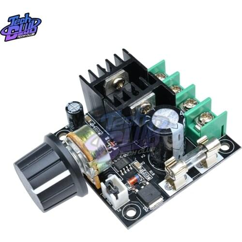400W 10A DC 12V-40V PWM DC Motor Speed Controller Regulator Fan Speed Control Dimmer Switch Governor Reverse Polarity Protection