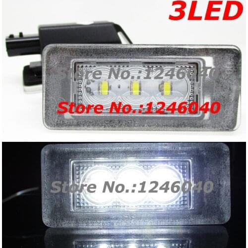 2Pcs Led License Number Plate Light For NISSAN Serena C27 2016 Altima 2019 up Suzuki Landy Dacia Duster
