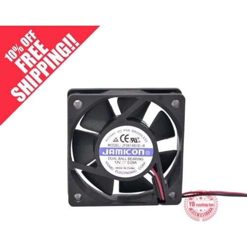 NEW FOR JAMICON JF0615S1L DC12V 0.12A 6015 6CM silence cooling fan