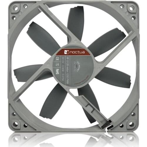 Noctua NF-S12B redux Computer case cooling fan 12V/4pin PWM Silent SSO Bearing CPU radiator Cooler fans