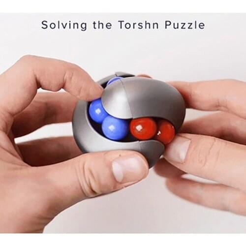 Magic Cubes Torch Puzzle Fun Mind-Tickling Toy for Improve Brain Rotating Cube Health Decompression Toy For Adults Children