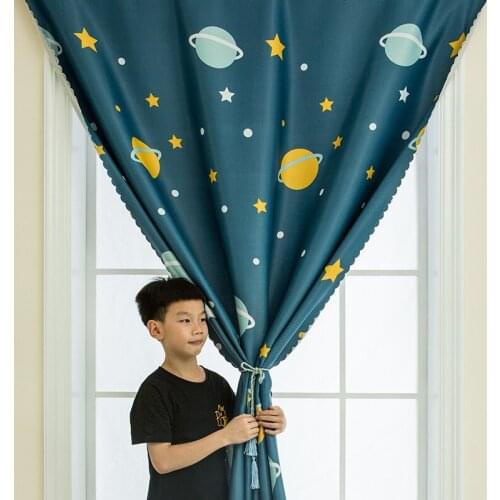 No Drilling Velcro Shading Curtains Living Room Bedroom Home Decor Window Door Curtain Easy Install Blind Blackout Curtains