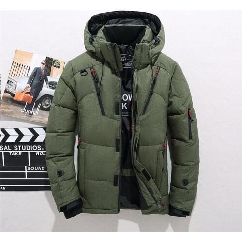 Snow Down Jackets Men Winter Thick Warm Thermal Parka Coats Outdoor Windbreaker Mountain Skiing Snowboard Trekking Hiking Jacket