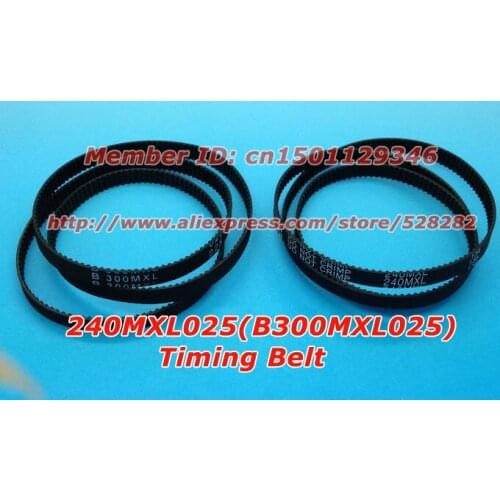 B300 MXL Timing Belt Teeth 300 Width 6.35mm Length 609.6mm B300MXL Synchronous Belt Fit MXL Pulley For DIY Ultimaker clone