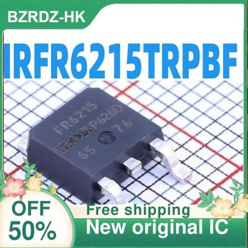 2-10PCS/lot IRFR6215TRPBF FR6215 13A 150V MOS TO252 nuevo original
