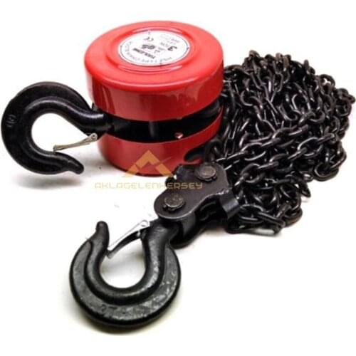 2 TONE ZİNCİRLİ CRANE HOIST CHAIN 3mt SACRIFICE LIFTER CALASKAL