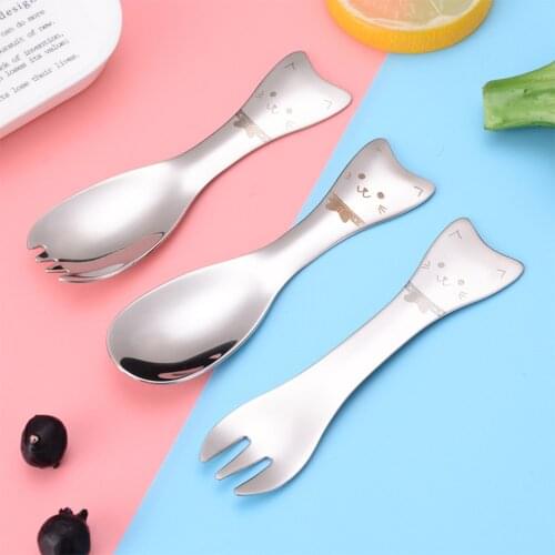 304 material high quality salad tools stainless steel spoon and forks set salad server