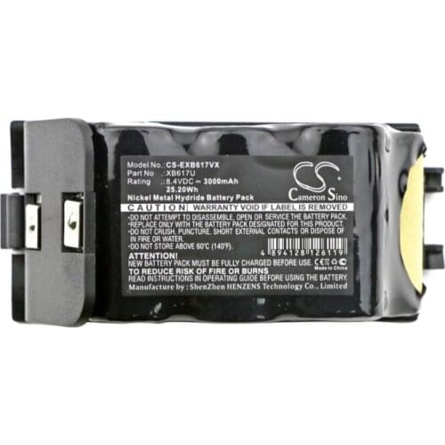 Cameron Sino 3000mAh battery for EURO PRO XB617U Vacuum Battery