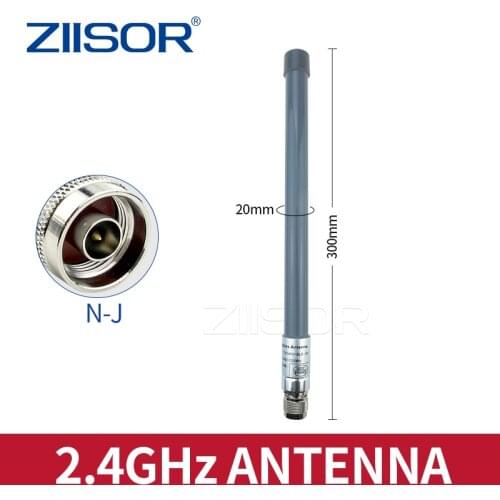 2.4GHz Wifi Router Antenna N Male Waterproof Omni High Gain Antennas Amplifier Indoor Outdoor Long Range Base Station Wireless