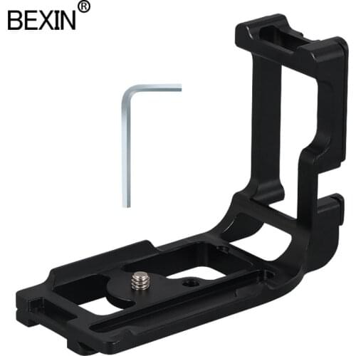BEXIN vertical plate quick release L Plate L Bracket hand grip Mounting for Canon 5D3 5DIII 5D Mark III DSLR Arca-Swiss 38mm