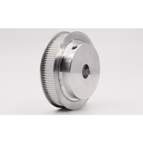 BF Type 2GT 50 Teeth 16mm Width 5/6/8/10/12mm Inner Bore 50T Timing Pulley 2mm Pitch Aluminum GT2 Synchronous Wheel