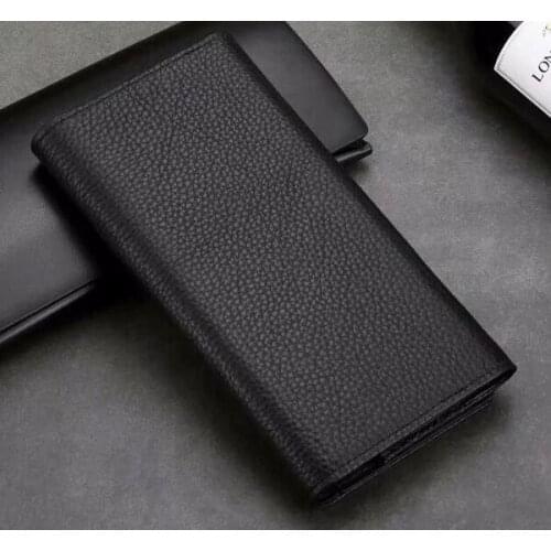 Wallet Genuine Cow Leather Phone Case For Galaxy A10 A60 A20,doogee N10 Y8c Y8 Y7 Bl7000,leagoo M13,vivo Iqoo V15 Pro X27