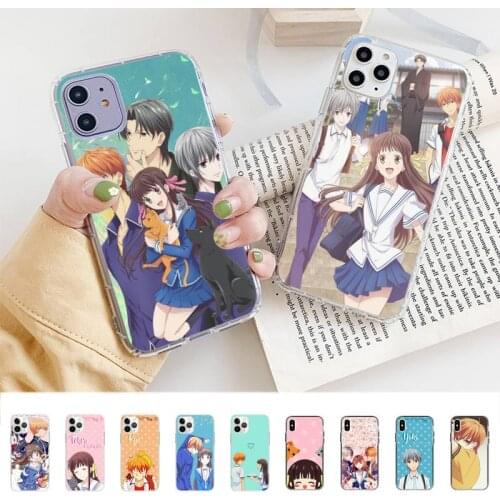 FHNBLJ Fruits Basket Anime Phone Case for iPhone 11 12 pro XS MAX 8 7 6 6S Plus X 5S SE 2020 XR case