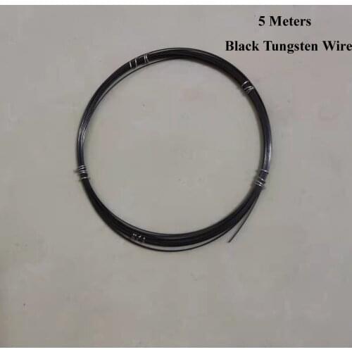 5 Meters, 0.3mm Diameter High Purity Industry Experiment DIY Black Tungsten Wire