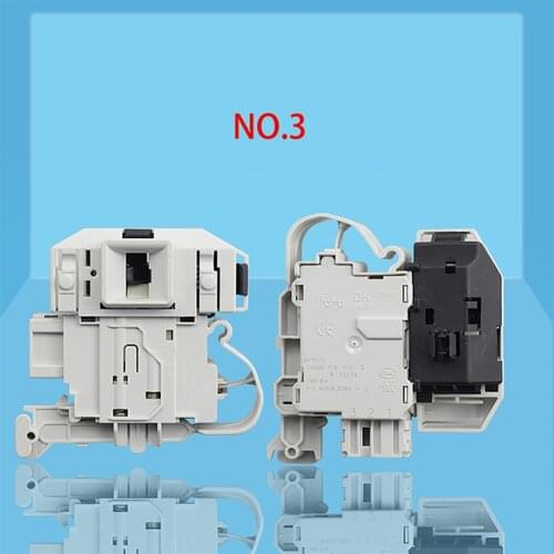Electronic Door Lock Door Switch Buckle Washing Machine Door Lock for Siemens Bosch Drum Washing Machine Repair Parts