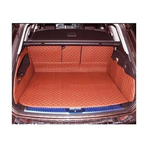 Good! Special trunk mats for Volkswagen Touareg 2016 waterproof cargo liner mat boot carpets for Touareg 2017-2011,Free shipping