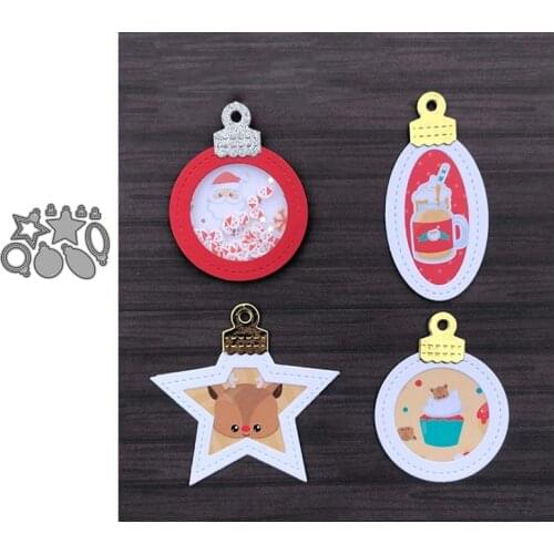 Pendants & Tags Cutting Dies Stamps Dies Scrapbooking Mold Cut DIY Handmade Tools Craft Decoration Metal Cutting Dies New 2021