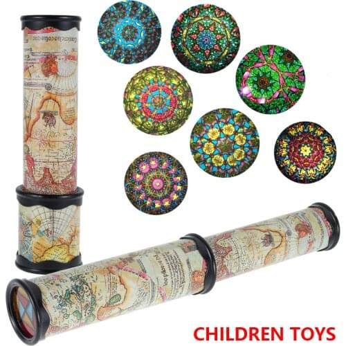 21/30cm Scalable Rotation Kaleidoscope Fancy World Baby Toys Magic Changeful Adjustable Toy for Children Autism Kid Puzzle Gift