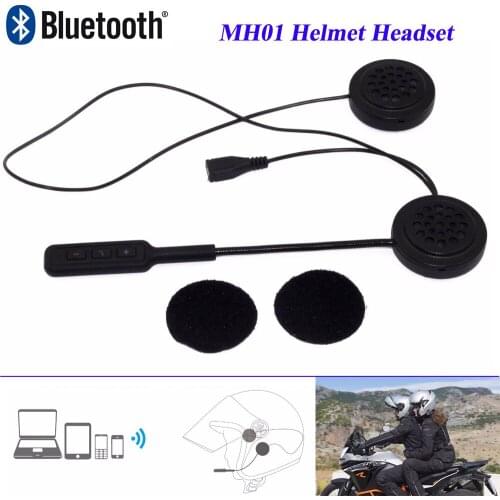 MH01 Motorcycle Helmet Headset Bluetooth Wireless Helmet Handsfree Speakers Music Headphones for Bluetooth MP3 MP4 Smart Phones