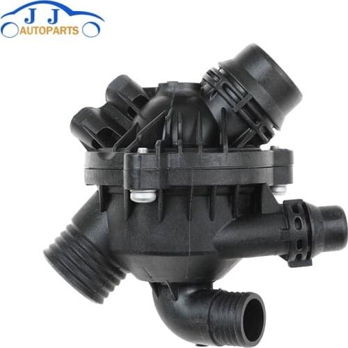 OEM Thermostat Housing for BMW 1 3 X5 X6 E70 E71 E72 E82 E88 E90 E91 E92 135i 335i N55 3.0 Petrol Coolant Thermostat 11537601158