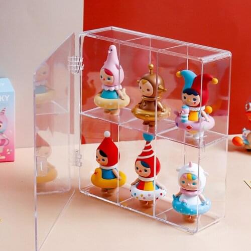 Transparent Acrylic Display Storage Case Box Perspex ShowCase Dustproof For Action Figures Show Box Doll Model