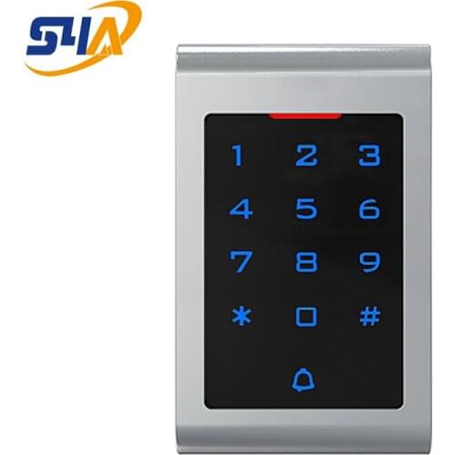 Touch Screen zinc alloy with Digital backlit touch keypad support card, pin, card + pin